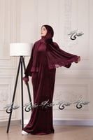 شرشف غنى حجاب مخمل مونس شتوي