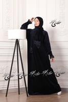 شرشف غنى حجاب مخمل مونس شتوي