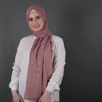 طرحة شيفون مجكر شهري شال