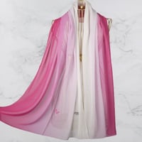 نيل شال شيفون فوشيا