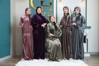 شرشف صلاة غنى حجاب مخمل منقط