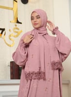 شرشف صلاة غنى حجاب مطرز دوائر