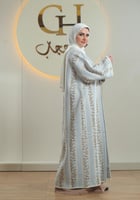 بشت غنى حجاب صوف مورد