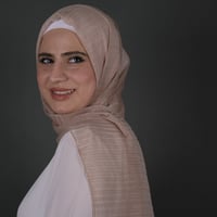 طرحة جوري شيفون بليسيه