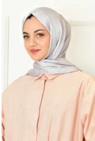 شال متعرج بلاتيني