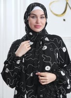 شرشف صلاة غنى حجاب مطرز دوائر