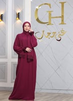 شرشف صلاة غنى حجاب محير سادة بدانتيل