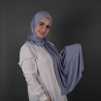 طرحة نايا قطن منقوش