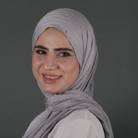 طرحة نايا قطن منقوش