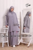 شرشف صلاة غنى حجاب قطعتين