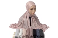 طرحة كويتي محزز مع لولو