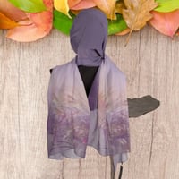 شال شيفون تركي منقوش