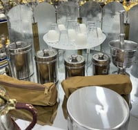 عزبة طبخ وشاهي وقهوة للمكاشيت ( شنطة قماش)