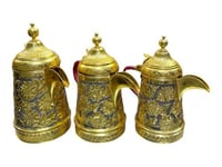 3 مفاويح ذهبي ليزر المنيوم