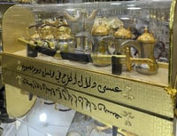 بوكس للأهداء 3 دلال 3 أباريق مبخر وسيف ( سيفين ونخ...