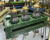 طوفرية + 3 دلال المنيوم حب رمان