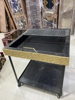 منقل الحطب المربع 60 في 60