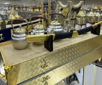 بوكس للأهداء 3 دلال 3 أباريق ومبخر وسيف ( النحاس ا...