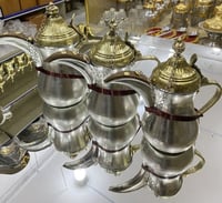 طقم 3 دلال نحاس حب رمان الأصلي