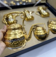 صندوق للأهداء النحاس الاصلي 3 دلال 3 أباريق