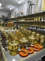 بكج نحاس متكامل 30 قطعة للأستخدام ( ذهبي )