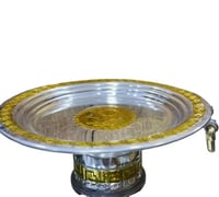 صواني التقديم الدائرية المقاس الوسط 45 - 45 سم