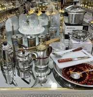 عزبة طبخ وشاهي وقهوة للمكاشيت ( شنطة قماش)