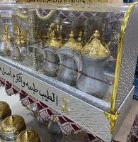 بوكس الأهداء الكبير الفضي الألمنيوم