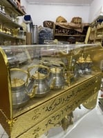 بوكس للأهداء 3 دلال 3 أباريق ومبخر حب رمان المنيوم