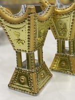 طقم 3 مباخر سيفين ونخلة مذهب