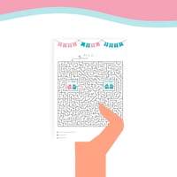 لعبة المتاهه المستوى الصعب - توأم ولد وبنت -