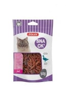 مكافات زولكس سناك ميني بط شرائح للقطط بنكهة البط 5...