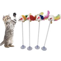 لعبة الفأر المتأرجح للقطط