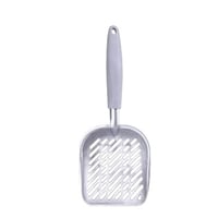 مجرفة رمل ستانلس ستيل - مقبض أسود