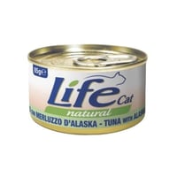 لايف كات اكل رطب تونة مع ألاسكا بولوك g85
