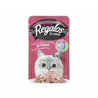 ريقالوس طعام رطب تونا مع الروبيان بالجلي للقطط g70