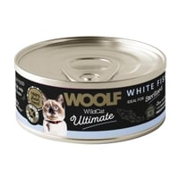 وولف وايلد كات معلبات طعام رطب بالسمك الأبيض للقطط...