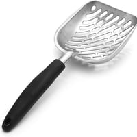 مجرفة رمل ستانلس ستيل - مقبض أسود