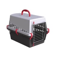 قفص تنقل جيوربلاست للقطط باب حديد باللون مختلفة