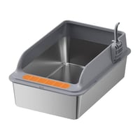 ليتر بوكس قطط استيل - حجم كبير باللون مختلفة