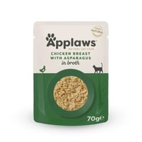 ابلاوز رطب طعام للقطط بالدجاج مع الهليون في المرق...