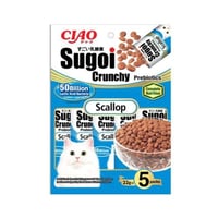 سيا سوجري كرانشي أظرف طعام جاف للقطط إسكالوب 22x5غ