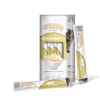 مكافأة كريمي M-pets بالتونا والسالمون لصحة الجلد و...