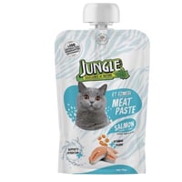 جنغل معجون رطب بالسالمون والدجاج واليقطين للقطط g9...