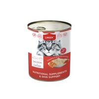 معلبات لينسن شرائح السلمون مع الكافيار للقطط g375