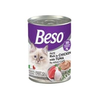 بيسو باتي طعام قطط رطب بنكهة الدجاج والتونة g400