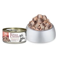 فيلينا كانينو للقطط الصغيرة والكبيرة تونة وسمك سلم...