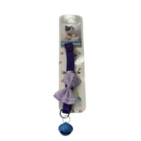 طوق قطط وحيوانات اليفة فيونكة بجرس باللون مختلفة