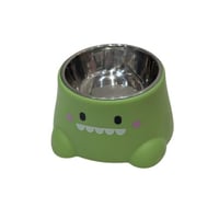 وعاء طعام ستانلس بتصميم كرتوني مبتسم