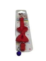 طوق pet voque للقطط - فيونكة باللون مختلفة